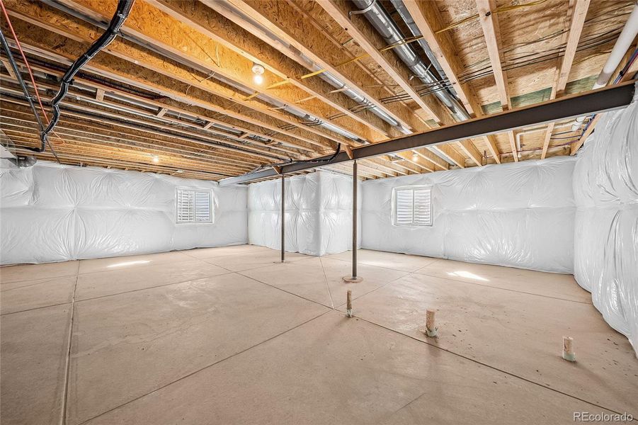 In-progress construction of a new home in , Littleton, CO (Image 34).