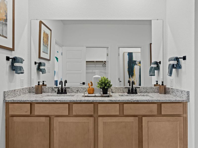 Representative interior finishes for a home built from the The Douglas B by Davidson Homes LLC in Hickory Ridge, Elmendorf (Image 21). Representative interior finishes for a home built from the The Douglas B by Davidson Homes LLC in Hickory Ridge, Elmendorf (Image 21).