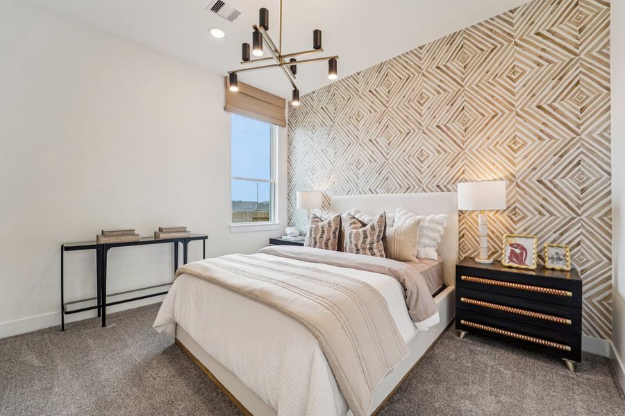 Furnished interior view inside a new home in Briarley, Montgomery (Image 41).