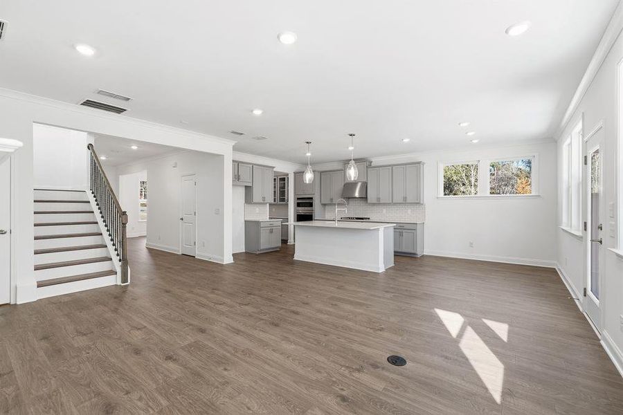 Spacious, unfurnished interior of a new home in Reserve at Hickory Walk, Kennesaw (Image 43).