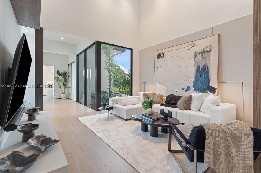 Furnished interior view inside a new home in , Davie (Image 54).