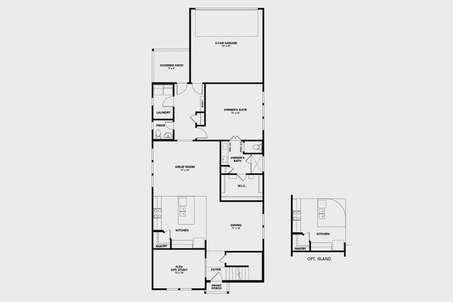 Explore architectural elegance in this single-family home, featuring a sophisticated layout with flexible design options.