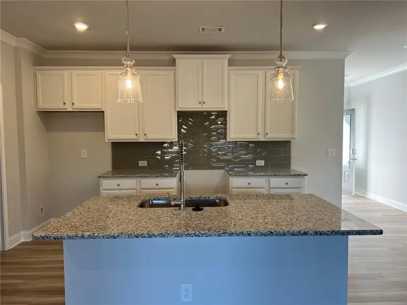 Furnished interior view inside a new home in Crofton Place Enclave, Snellville (Image 4).