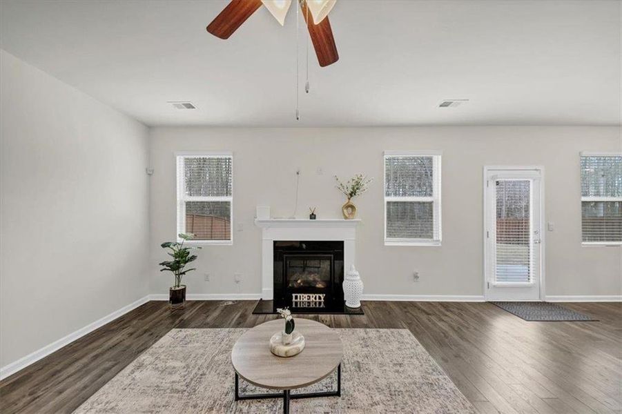 Furnished interior view inside a new home in Independence, Loganville (Image 33).