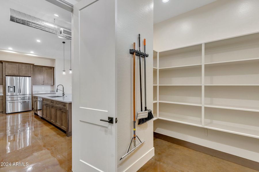 Huge Walk-In Pantry