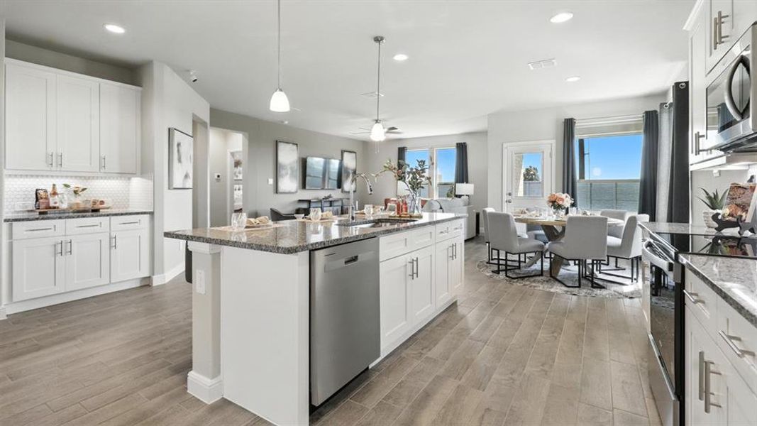 Furnished interior view inside a new home in Morningstar, Fort Worth (Image 14).