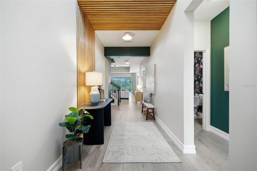 Furnished interior view inside a new home in Pearl Estates, Lutz (Image 15).