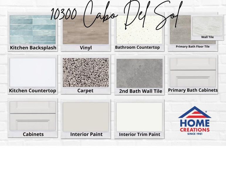 Sample of building materials used in homes in Grand Oaks Reserve, Cleveland (Image 23).