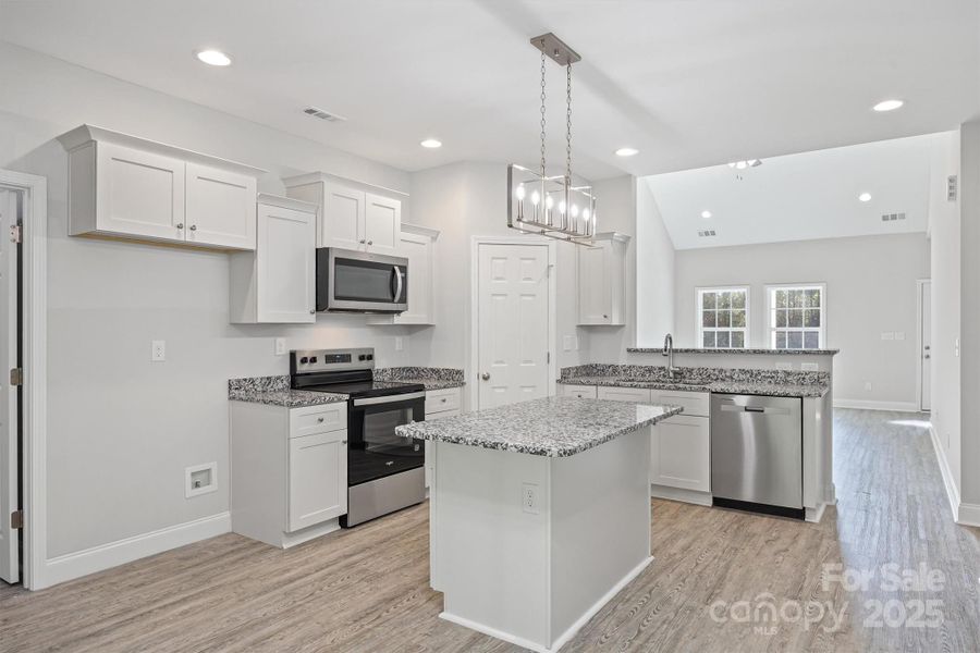 Furnished interior view inside a new home in , York (Image 6).