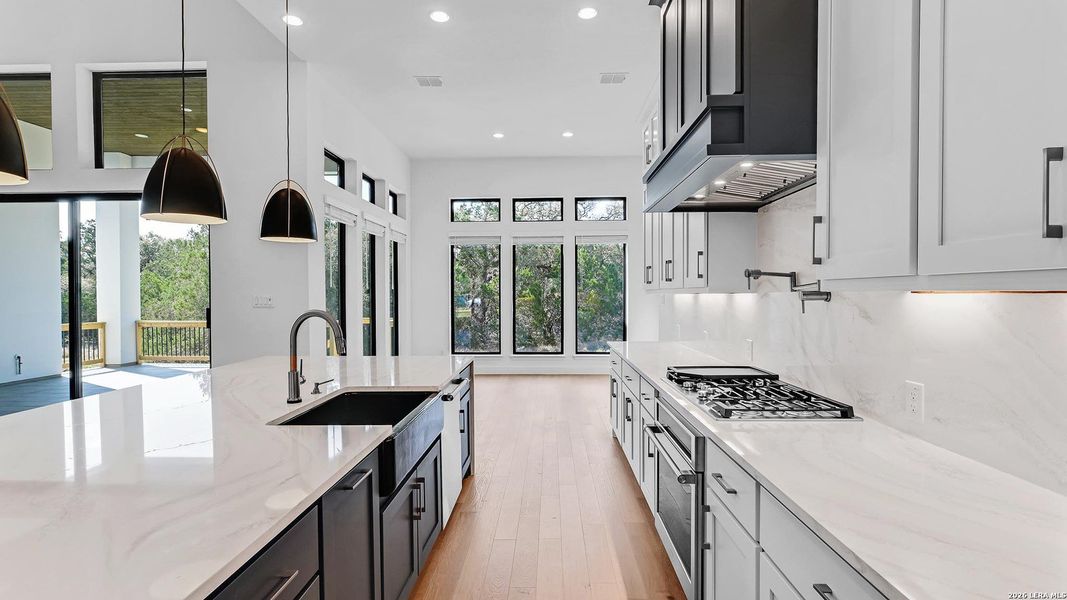 Furnished interior view inside a new home in Thornebrook, Bulverde (Image 10).
