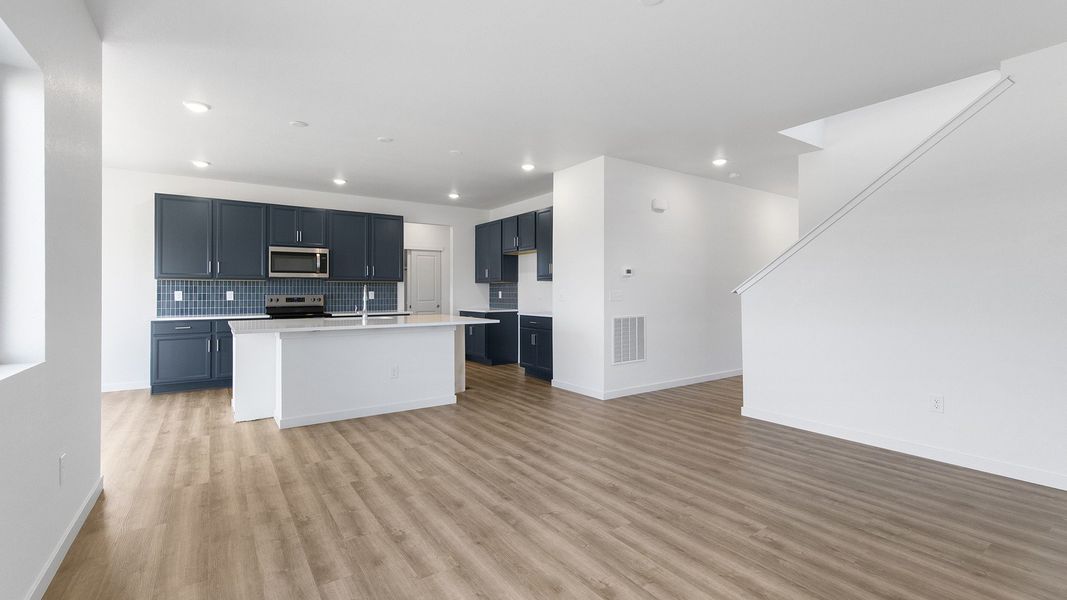 Furnished interior view inside a new home in Granary, Johnstown (Image 9).