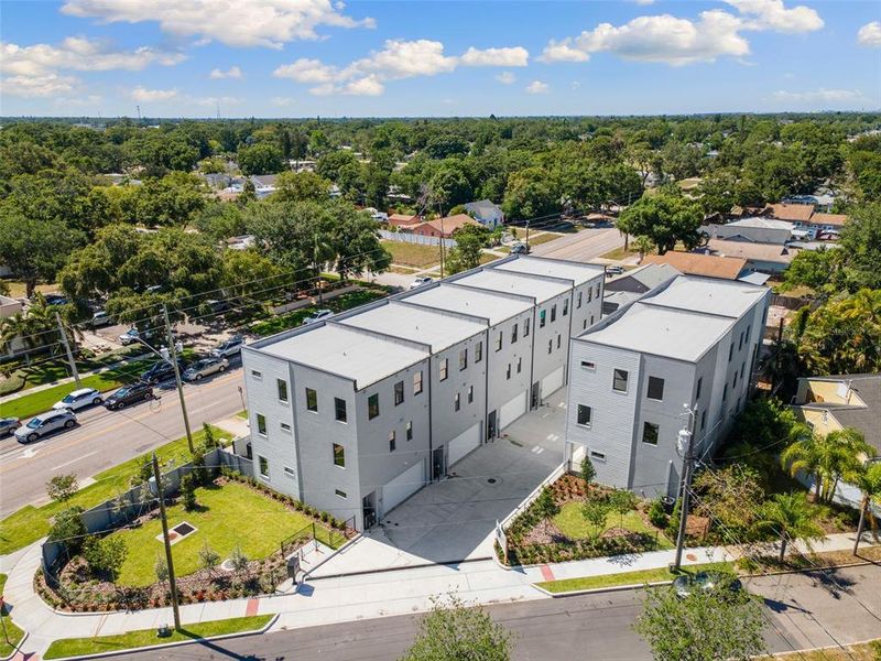 Front exterior of a new home in , St. Petersburg, FL, highlighting curb appeal (Image 1).