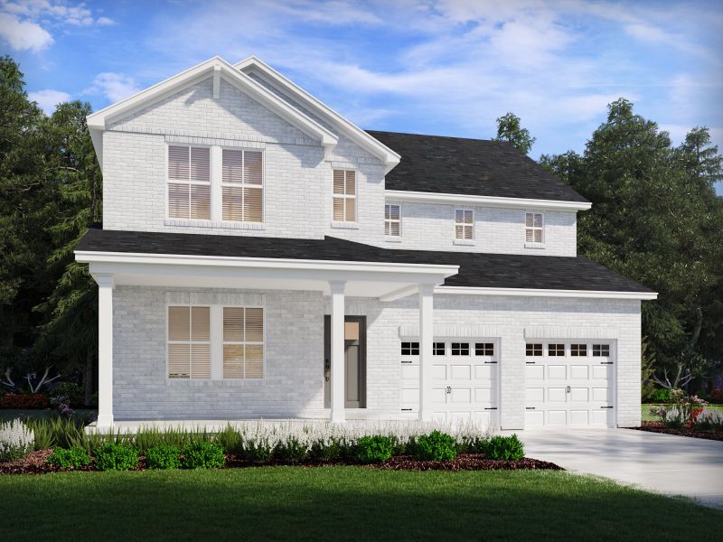 Representative exterior photo of a completed home built from the Lambert by Meritage Homes in Benders Cove - Reserve Series, Mount Juliet, TN (Image 2).