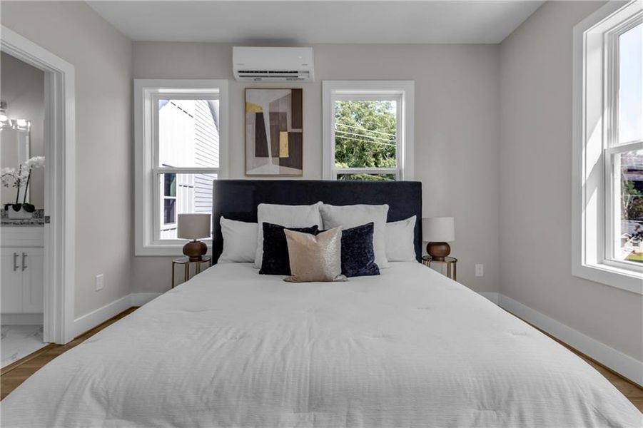 Furnished interior view inside a new home in , Atlanta (Image 7).