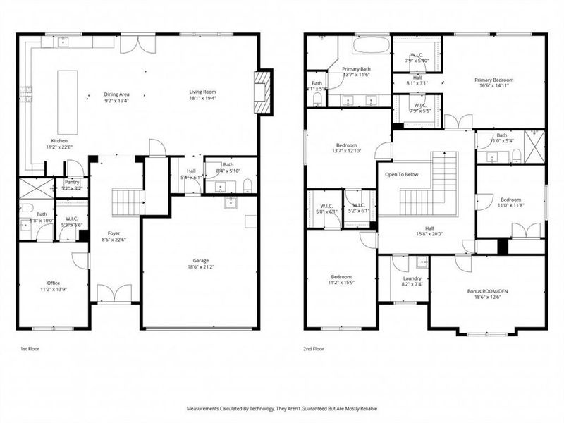 2D floor plan layout of this home in , Dallas, TX (Image 5).