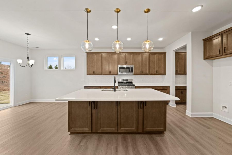 Furnished interior view inside a new home in Pisgah Park, Kernersville (Image 11).