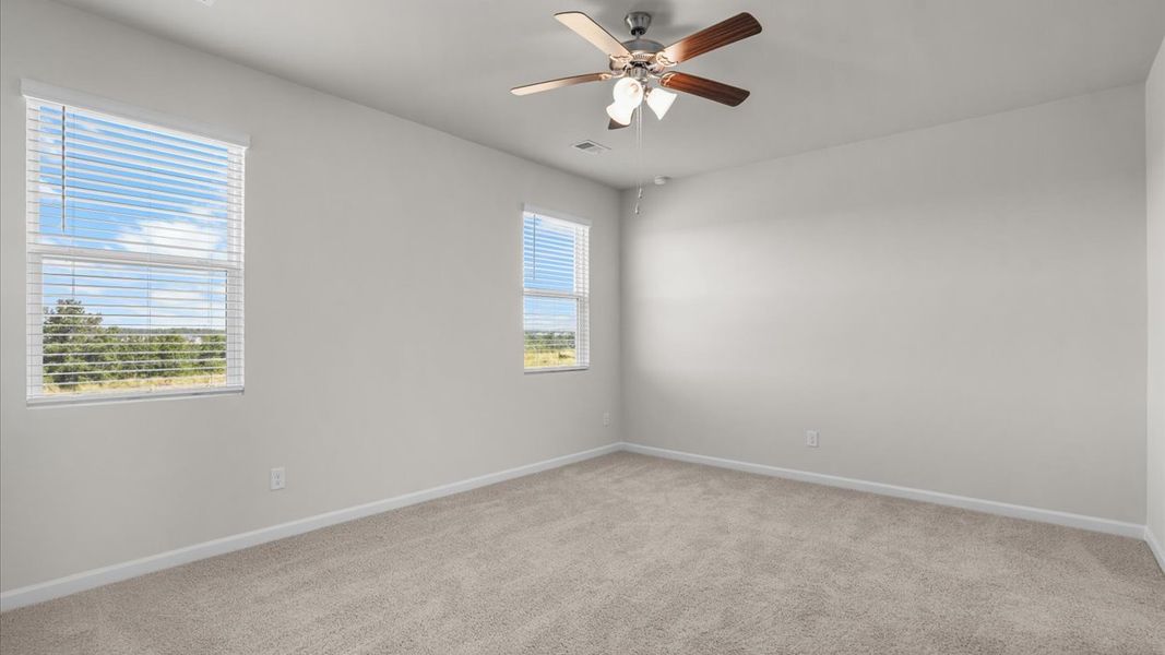 Spacious, unfurnished interior of a new home in Highland Hills, Graniteville (Image 18). Spacious, unfurnished interior of a new home in Highland Hills, Graniteville (Image 18).