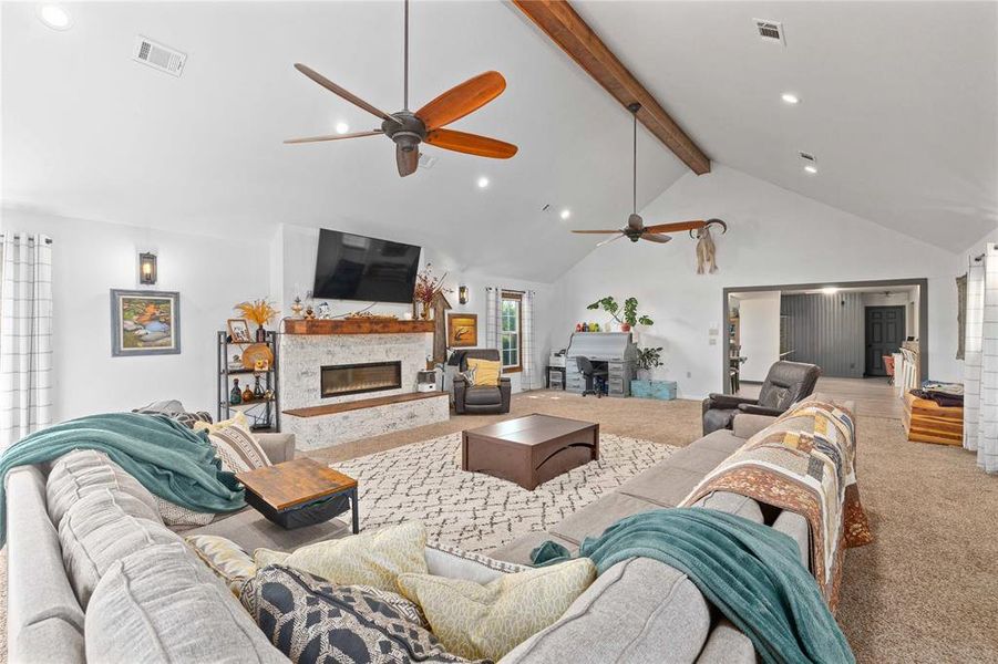 Furnished interior view inside a new home in , Coleman (Image 6).