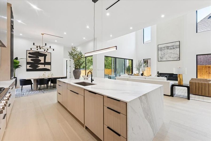 Furnished interior view inside a new home in , Dallas (Image 29). Furnished interior view inside a new home in , Dallas (Image 29).