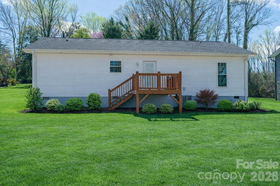Back Yard - Virtually Landscaped Back Yard - Virtually Landscaped