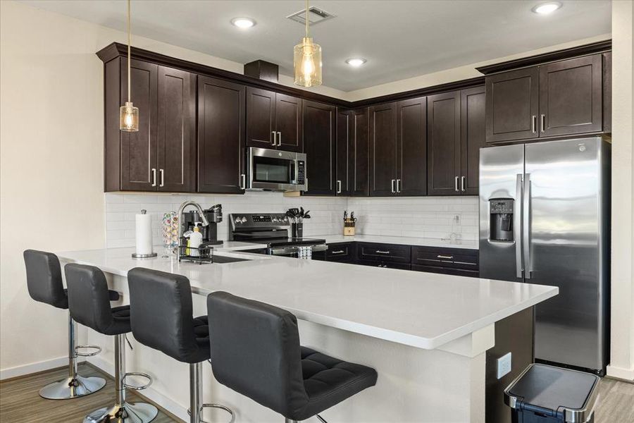 Furnished interior view inside a new home in , Stephenville (Image 21). Furnished interior view inside a new home in , Stephenville (Image 21).