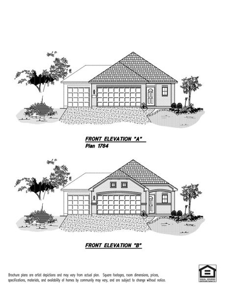Exterior rendering of this home design in , Iowa Colony, TX (Image 5).
