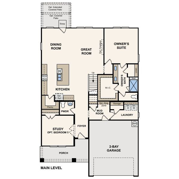 2D floor plan layout of this home in Cloverleaf, Austin, TX (Image 3). 2D floor plan layout of this home in Cloverleaf, Austin, TX (Image 3).