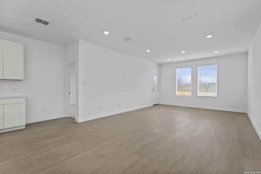 Spacious, unfurnished interior of a new home in Hightop Ridge, Converse (Image 30).