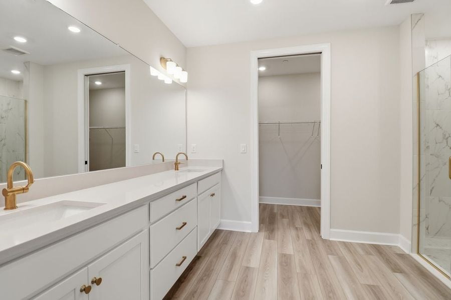 Furnished interior view inside a new home in Esplanade by the Islands Coach Homes, Naples (Image 8).