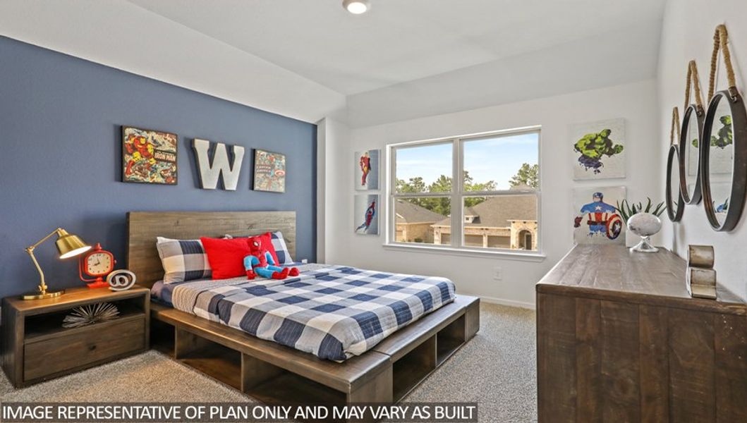 Furnished interior view inside a new home in Mill Creek Estates, Magnolia (Image 37).