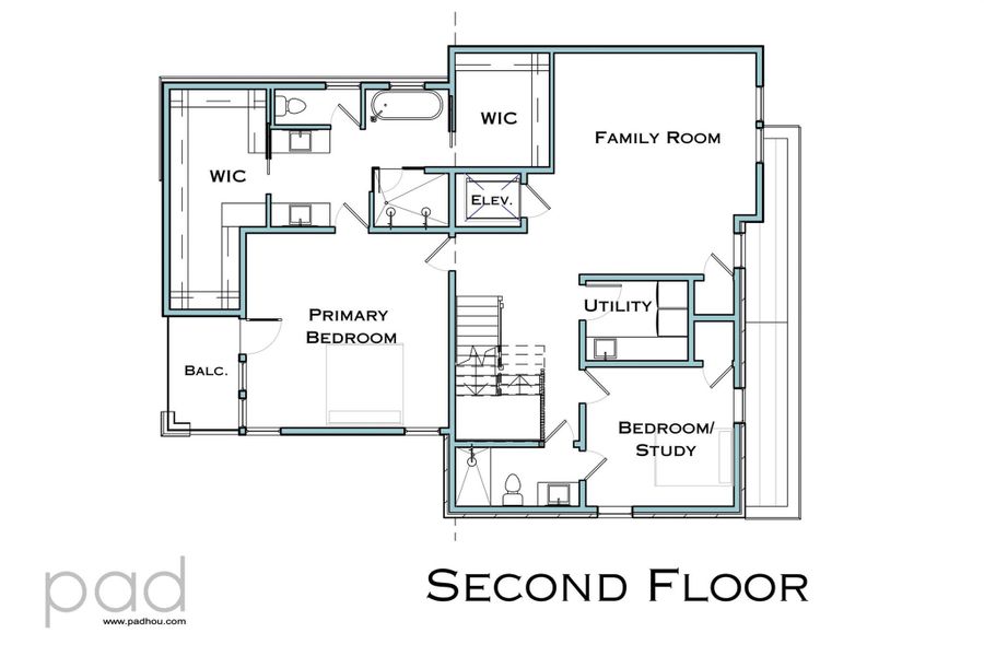 Second Floor Plan - Unit D Second Floor Plan - Unit D