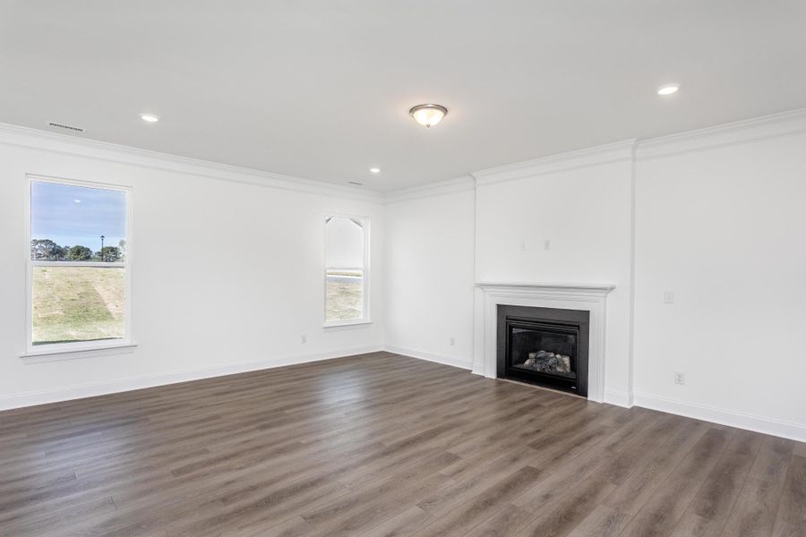 Spacious, unfurnished interior of a new home in Daniel Farms, Benson (Image 15). Spacious, unfurnished interior of a new home in Daniel Farms, Benson (Image 15).