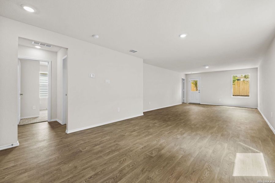 Spacious, unfurnished interior of a new home in Spring Valley, New Braunfels (Image 14). Spacious, unfurnished interior of a new home in Spring Valley, New Braunfels (Image 14).