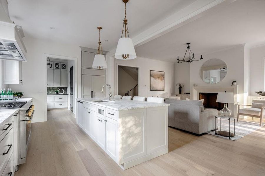 Furnished interior view inside a new home in , Atlanta (Image 7).