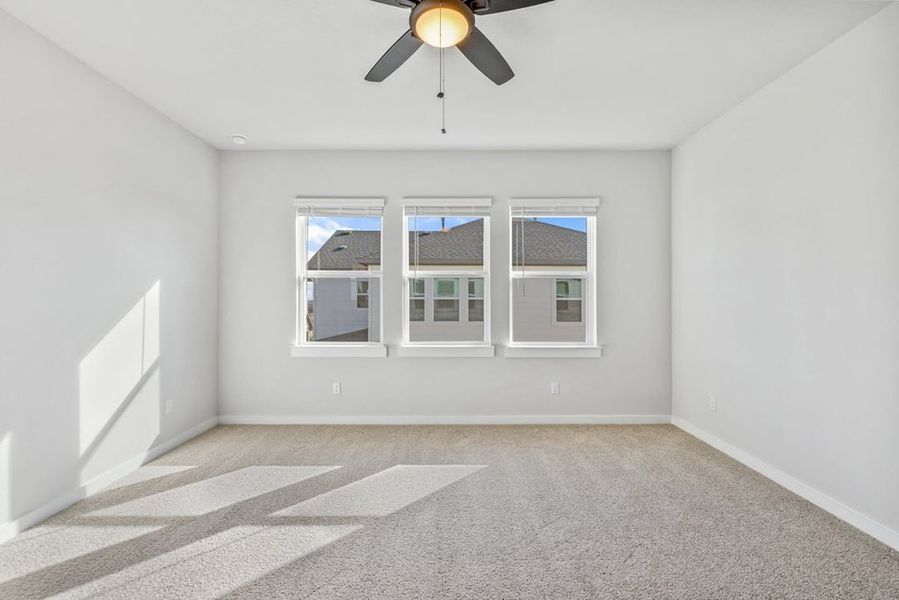 Spacious, unfurnished interior of a new home in Union Collection at Park Central, Georgetown (Image 22).