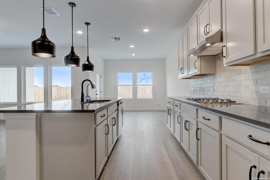 Furnished interior view inside a new home in Nopal Valley, San Antonio (Image 9). Furnished interior view inside a new home in Nopal Valley, San Antonio (Image 9).