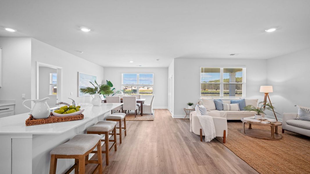Furnished interior view inside a new home in Palm Ridge, Guyton (Image 7).