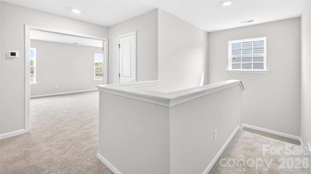 Spacious, unfurnished interior of a new home in Cline Village, Conover (Image 17). Spacious, unfurnished interior of a new home in Cline Village, Conover (Image 17).