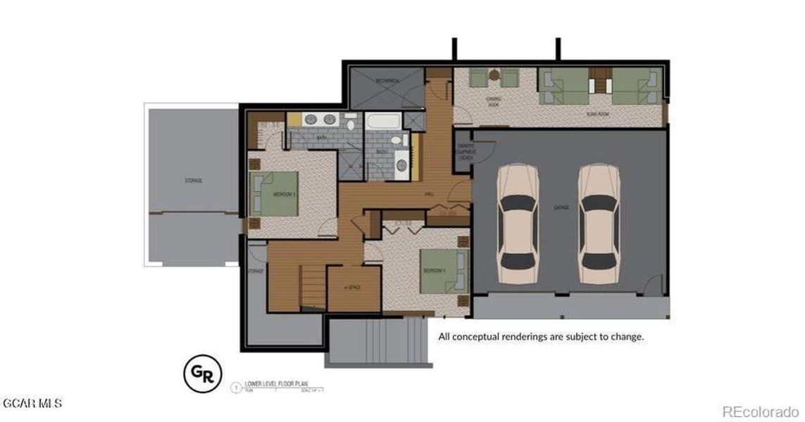 2D floor plan layout of this home in , Granby, CO (Image 4). 2D floor plan layout of this home in , Granby, CO (Image 4).