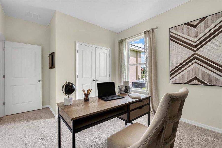 Furnished interior view inside a new home in Harmony West, St. Cloud (Image 31). Furnished interior view inside a new home in Harmony West, St. Cloud (Image 31).