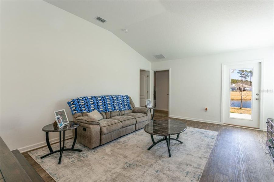 Furnished interior view inside a new home in , Bunnell (Image 9). Furnished interior view inside a new home in , Bunnell (Image 9).