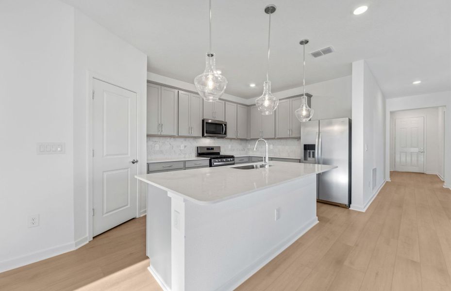 Furnished interior view inside a new home in Riverwood, Zephyrhills (Image 7).