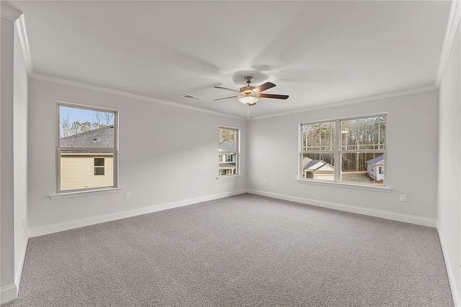 Spacious, unfurnished interior of a new home in Magnolia Villas, Cornelia (Image 25).