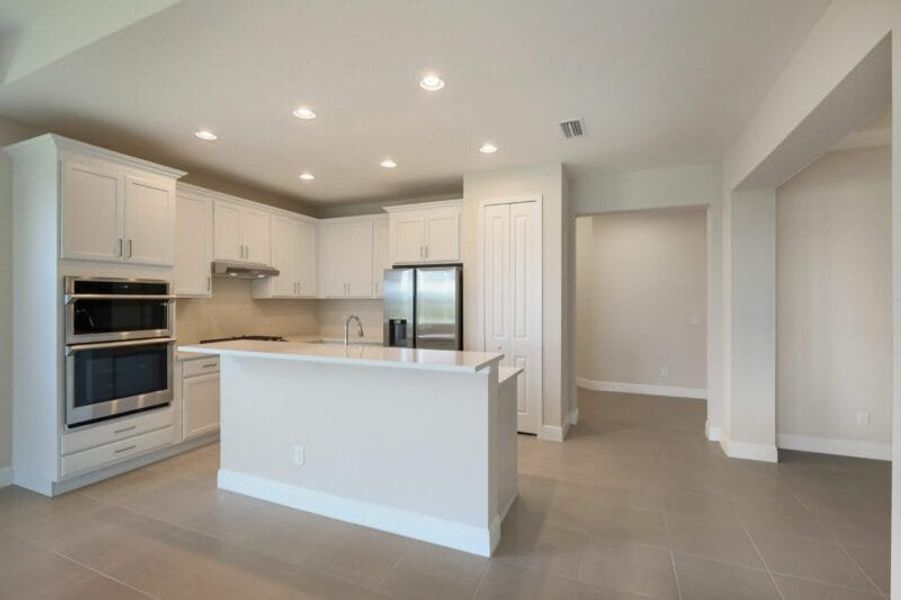 Furnished interior view inside a new home in Reflection Villas at Watercolor Place, Bradenton (Image 7).