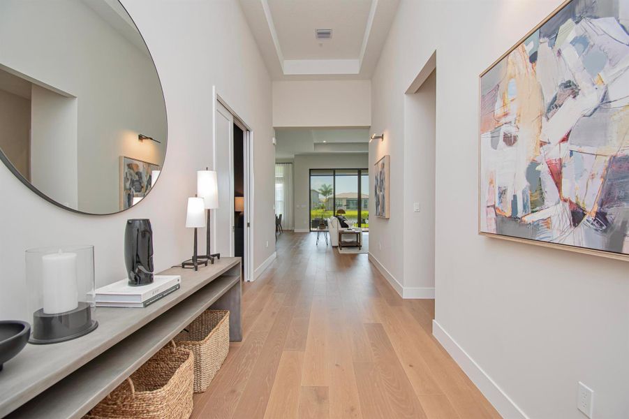 Furnished interior view inside a new home in , Boca Raton (Image 13).
