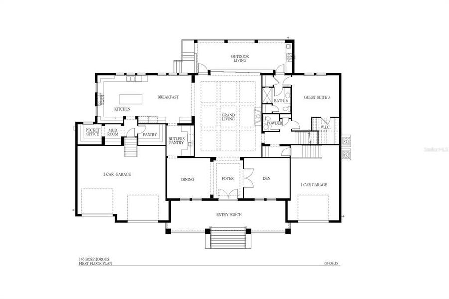2D floor plan layout of this home in , Tampa, FL (Image 3).