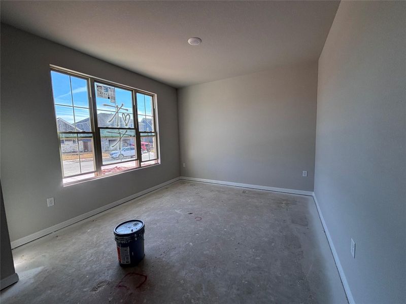 In-progress construction of a new home in The Colony, Bastrop, TX (Image 22).