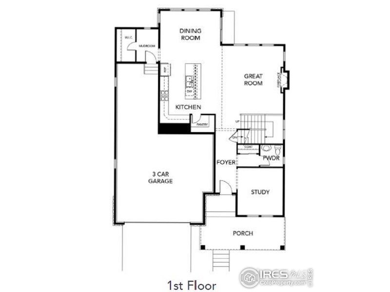 1st Floor Layout