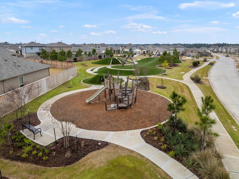Several neighborhood parks scattered throughout the sections to enjoy.