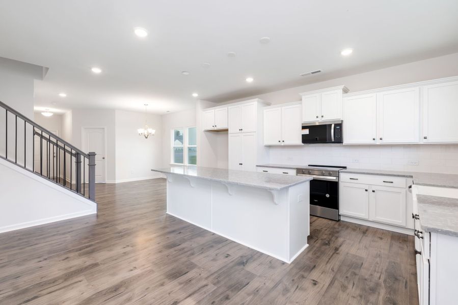 Furnished interior view inside a new home in Benson Village, Benson (Image 6).
